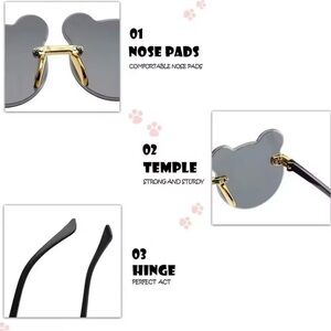 Stylish Bear-Shaped Sunglasses
